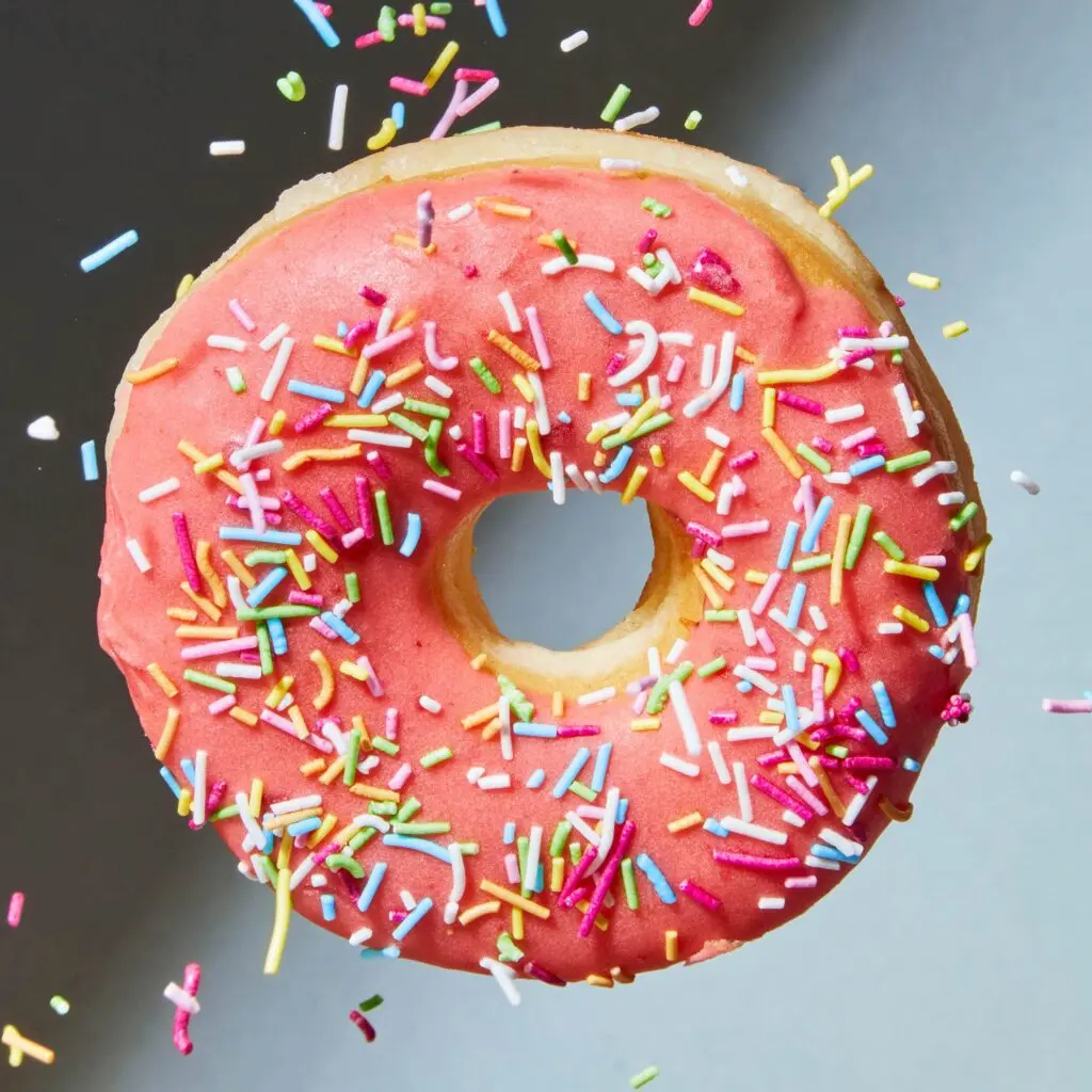 Brammibal's Charity Donut - Strawberry Sprinkles