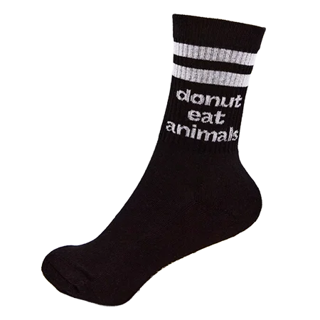 Socks (black donut eat animals)